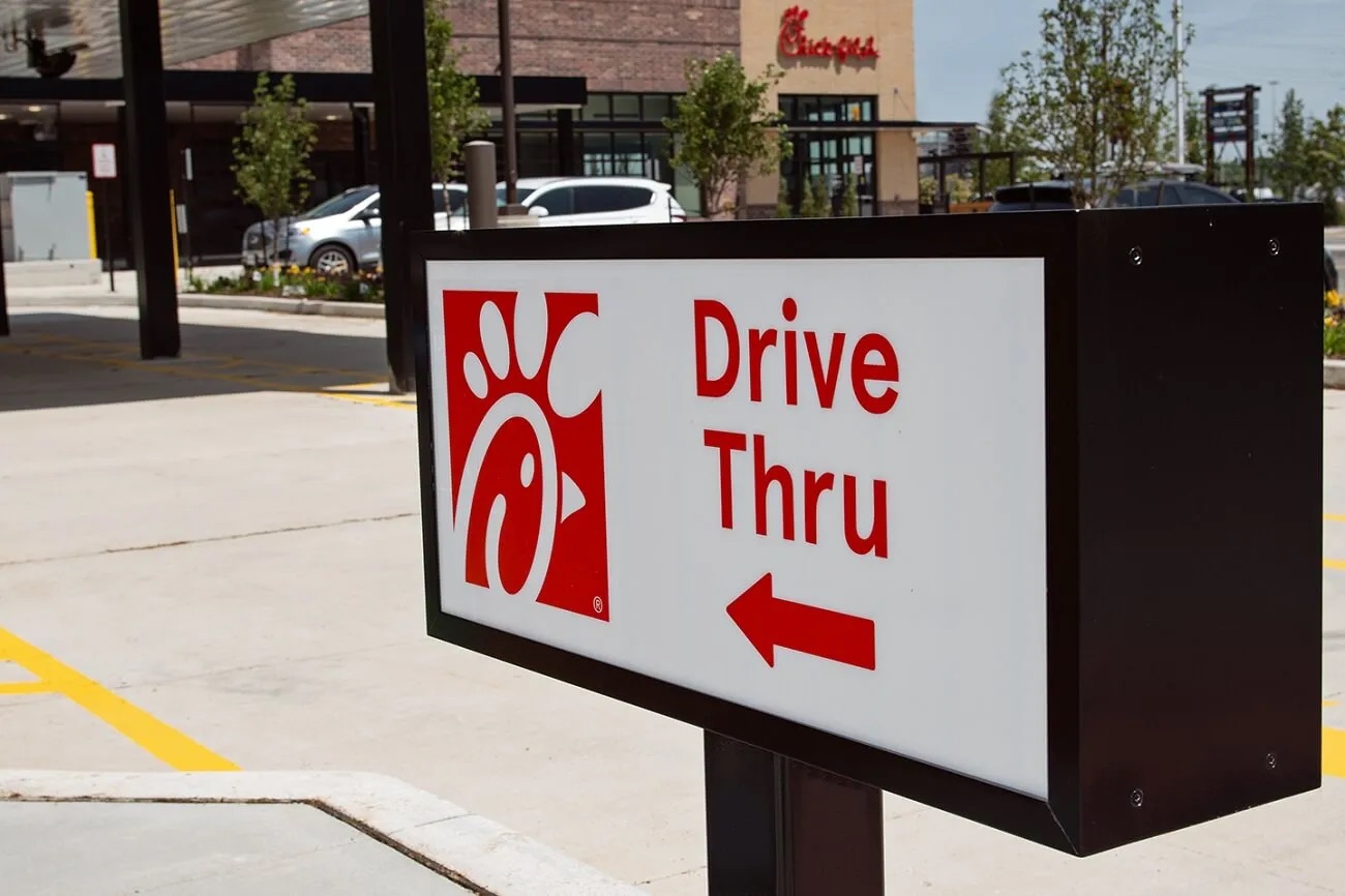 Chick-fil-A drive-thru